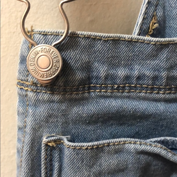 Forever 21 denim overalls - Picture 2 of 3